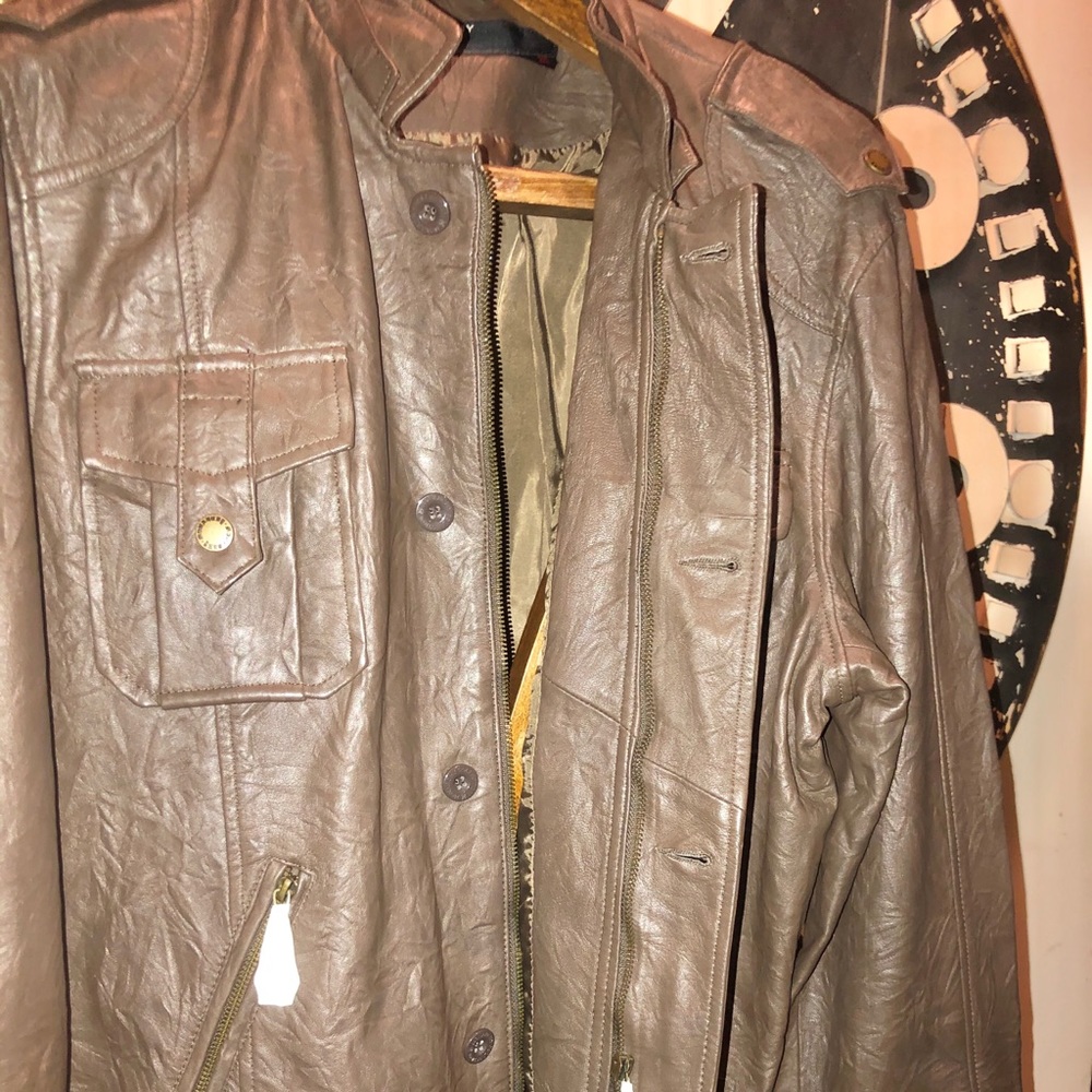 🔥Monarchy🔥Leather🔥Collection🔥Jacket🔥 - Picture 5 of 16